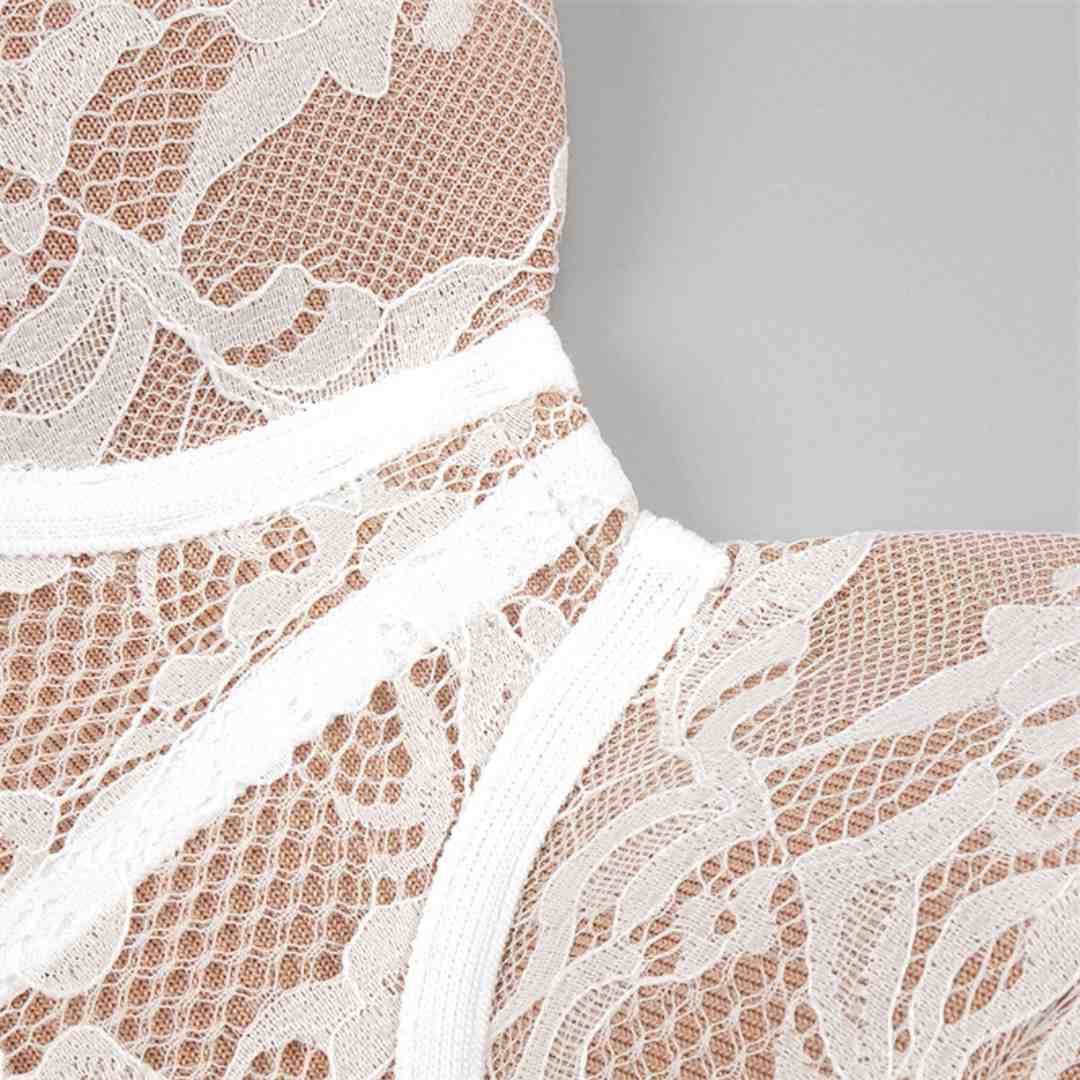 NOIR™ | ABITO IN PIZZO MIDI