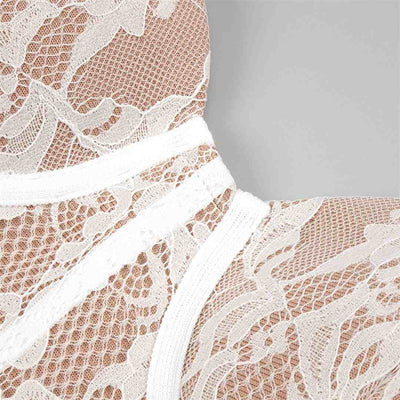 NOIR™ | ABITO IN PIZZO MIDI