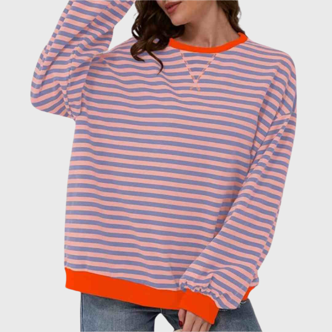 RIVAGE™ | FELPA A RIGHE OVERSIZE