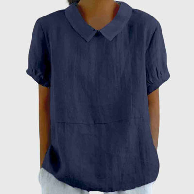 AMALE™ | BLUSA COLLO RILASSATO