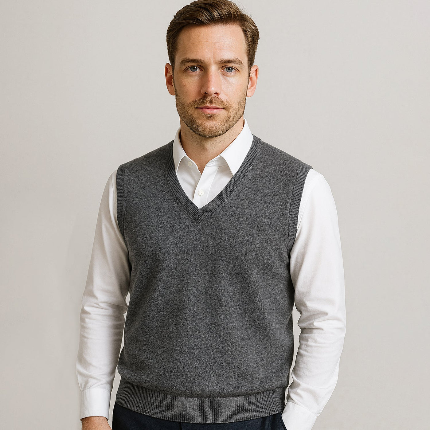 LUCA™ | GILET IN MERINO 100%