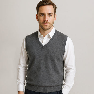 LUCA™ | GILET IN MERINO 100%