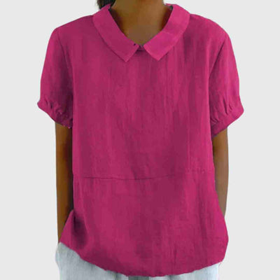 AMALE™ | BLUSA COLLO RILASSATO