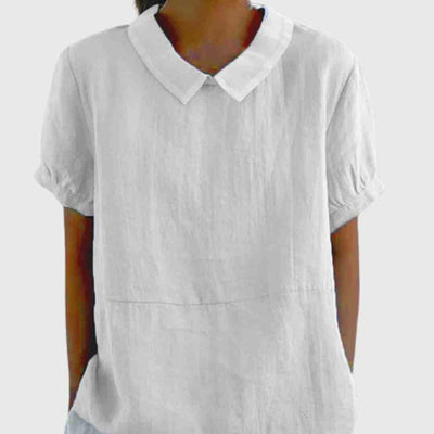 AMALE™ | BLUSA COLLO RILASSATO