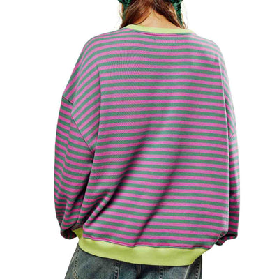 RIVAGE™ | FELPA A RIGHE OVERSIZE