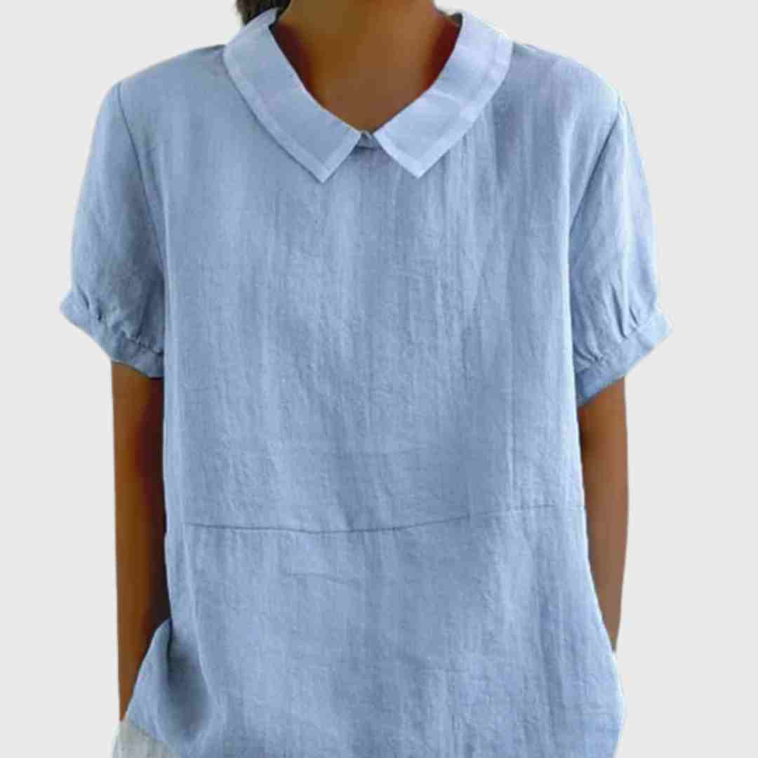 AMALE™ | BLUSA COLLO RILASSATO