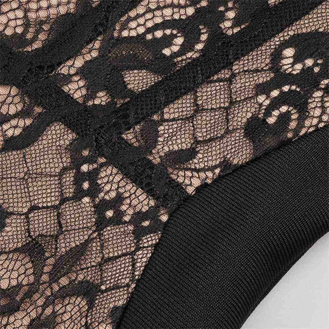 NOIR™ | ABITO IN PIZZO MIDI