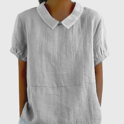 AMALE™ | BLUSA COLLO RILASSATO