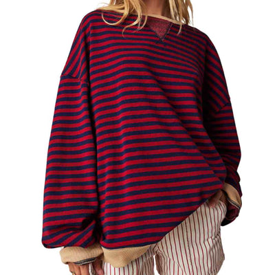 RIVAGE™ | FELPA A RIGHE OVERSIZE