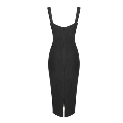 NOIR™ | ABITO IN PIZZO MIDI