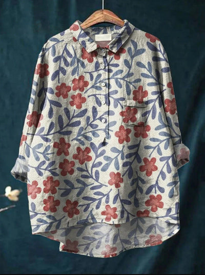 LAURA™ | Camicia Floreale Oversize